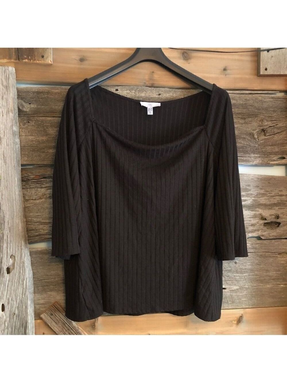 ADDITION Elle square neck top size 5X